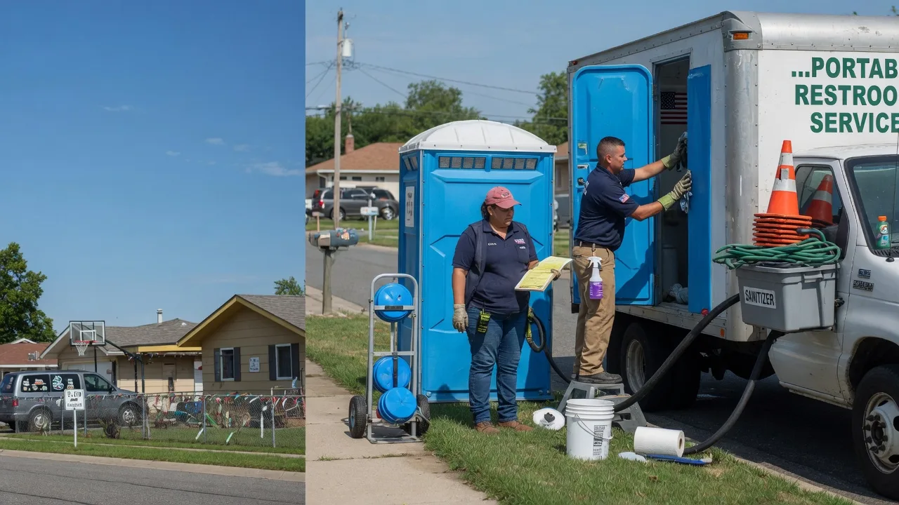 Portable Toilet Rental in Kingsford Heights, IN near me